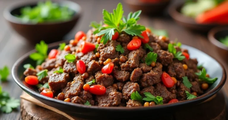 ground beef bulgogi
