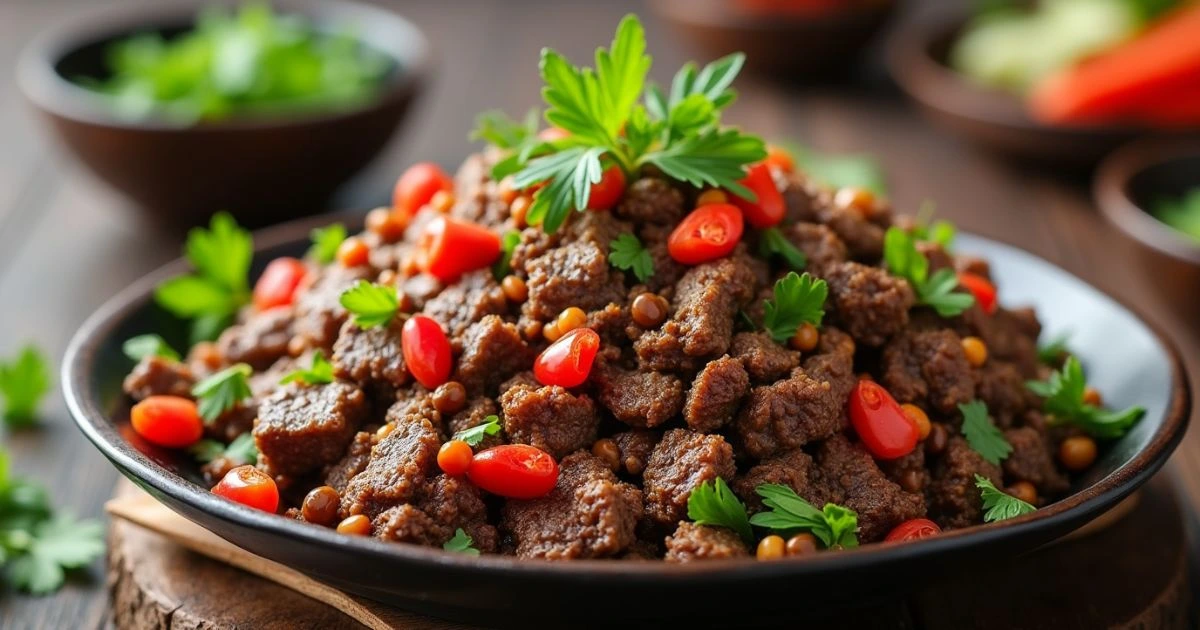 ground beef bulgogi