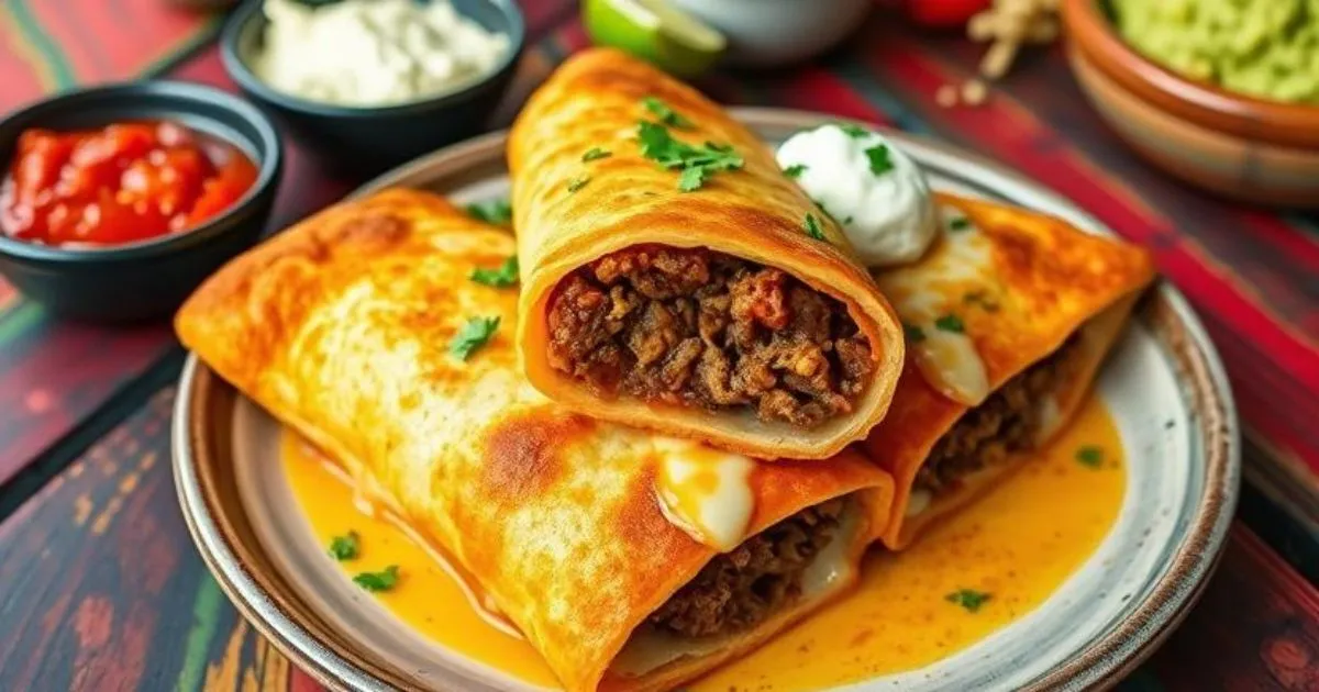 Beef Chimichanga Recipe