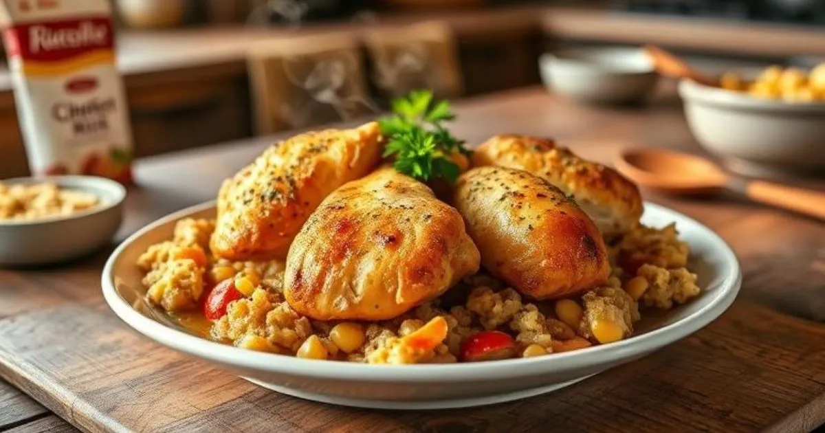 chicken and dressing recipe