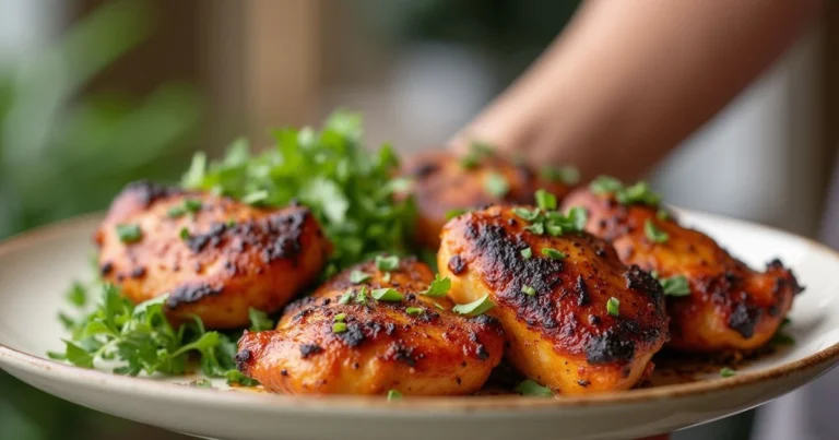 Grilling Chicken Thighs